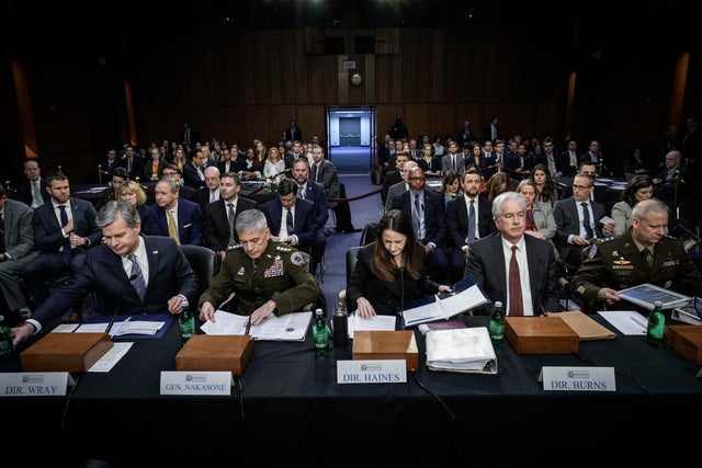 Senate Intelligence Committee Hears Testimony On Worldwide Threats To The U.S. 