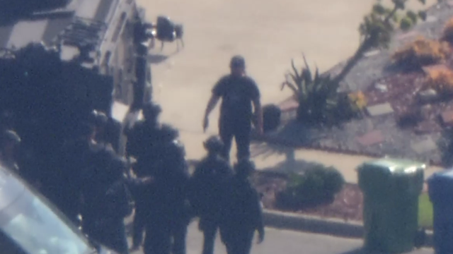 Light Bar on Police Car 