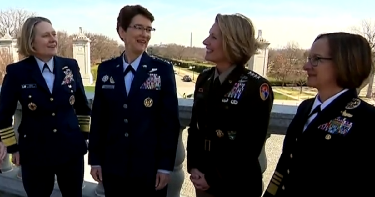 The 4 highest-ranking women in the U.S. military speak about the obstacles they overcame
