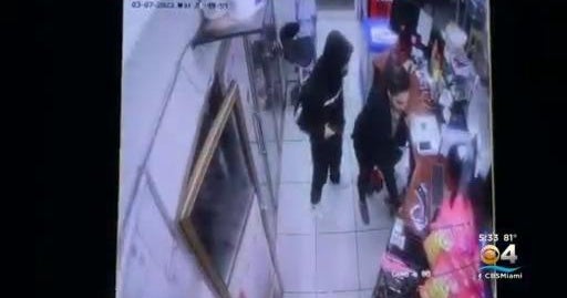 Caught On Digital camera:  Farm retail outlet in Hialeah robbed