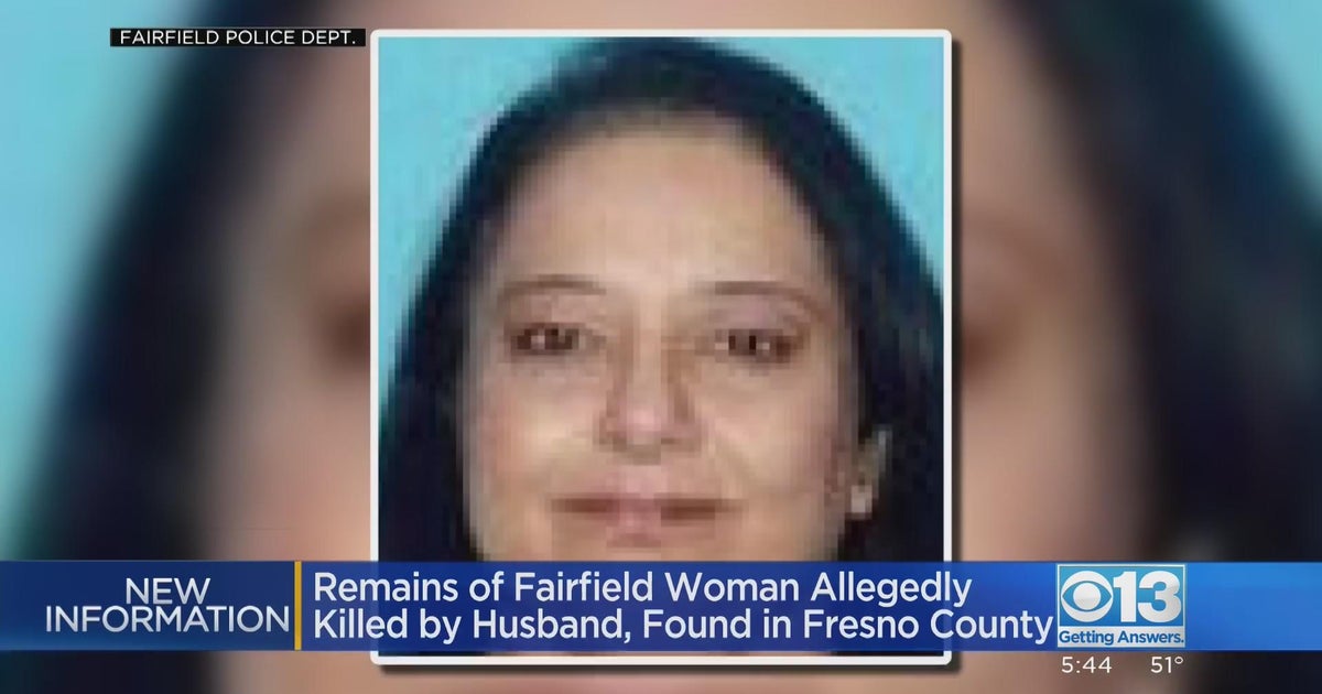 Remains of Fairfield woman allegedly killed by husband found in Fresno County
