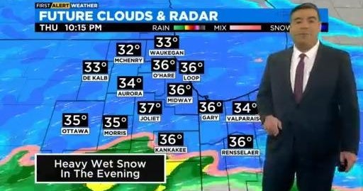 Chicago Weather Alert: Winter Weather Advisory starts at 7 p.m. - CBS ...