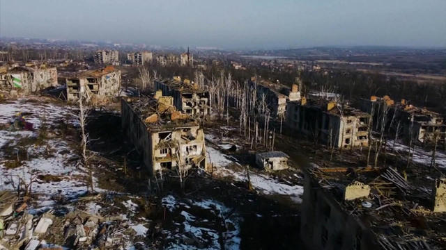 Blackouts in Ukraine after new wave of Russian strikes - CBS News