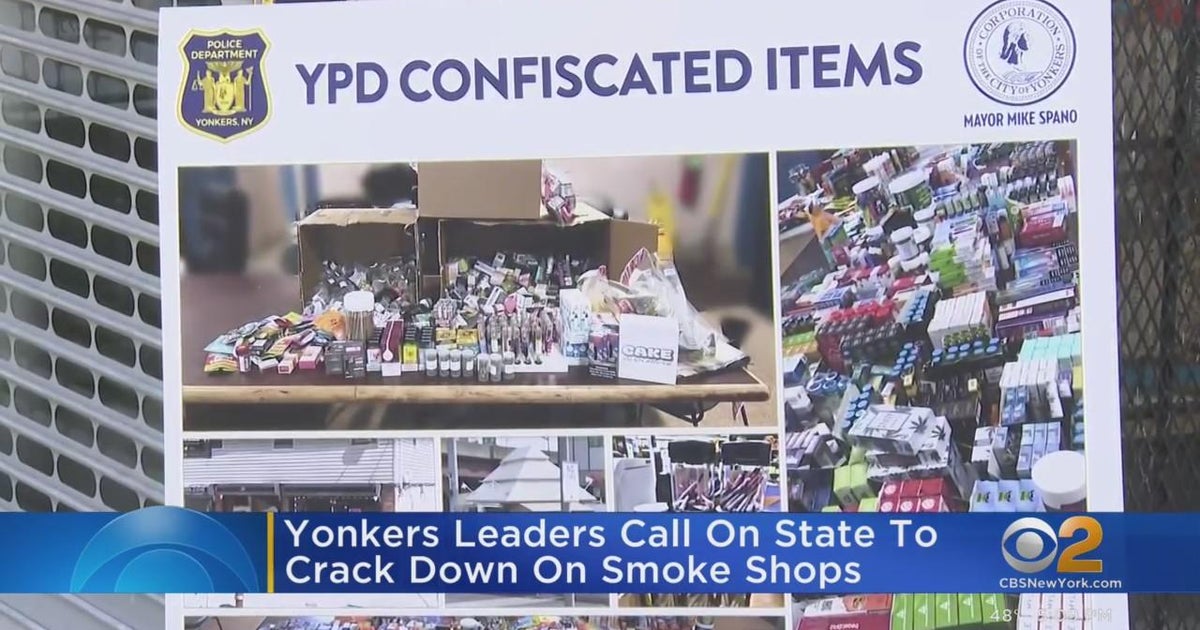Yonkers leaders call on state to crack down on smoke shops CBS New York