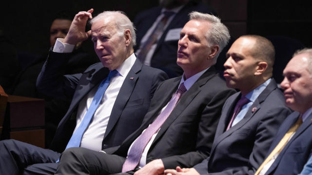 Biden, McCarthy, and Jeffries 