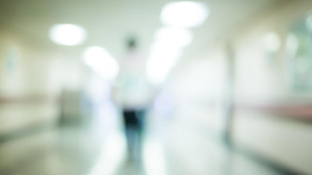 Bokeh defocused Hospital  background 