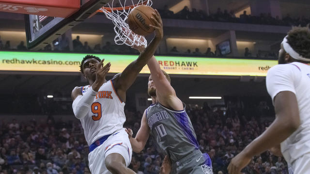 Knicks Kings Basketball 