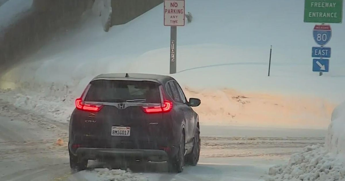 Despite harsh weather, drivers brave rough roads to work and play in the Sierra