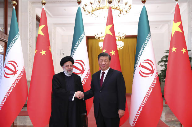 APTOPIX China Iran 