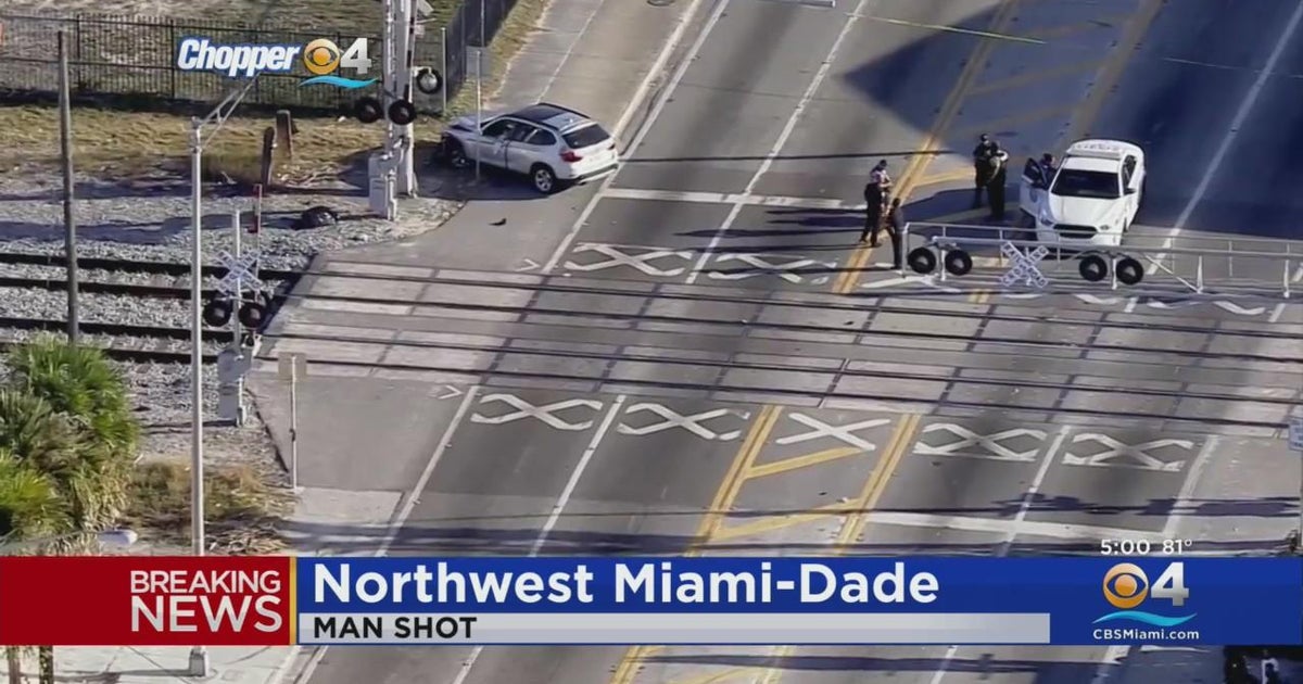 Man shot in NW Miami-Dade - CBS Miami
