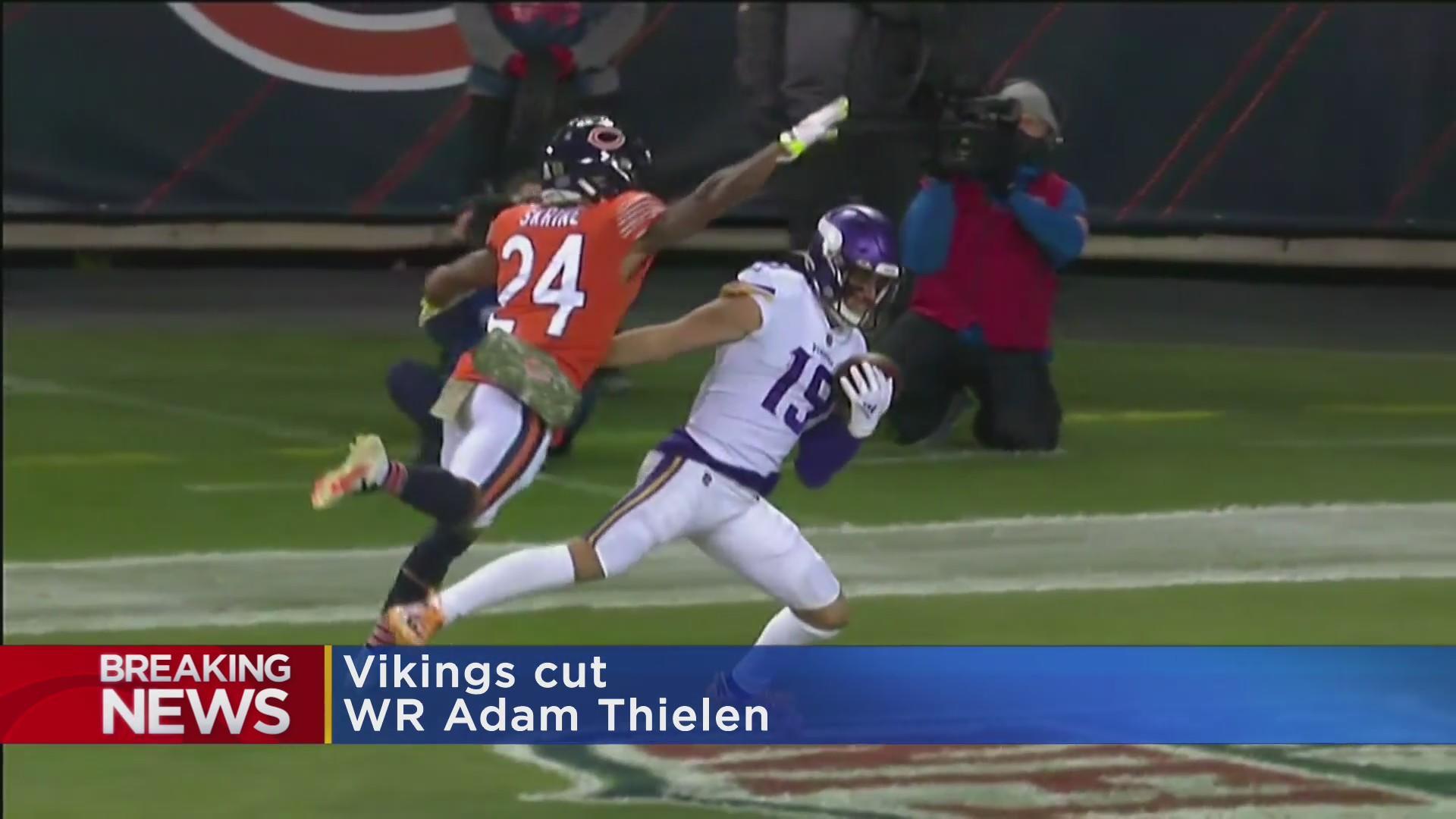 BREAKING NEWS: Vikings Release Wide Receiver Adam Thielen 