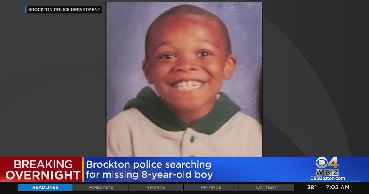 Brockton Police Searching For 8 Year Old Boy Missing Since Friday Cbs Boston 1010