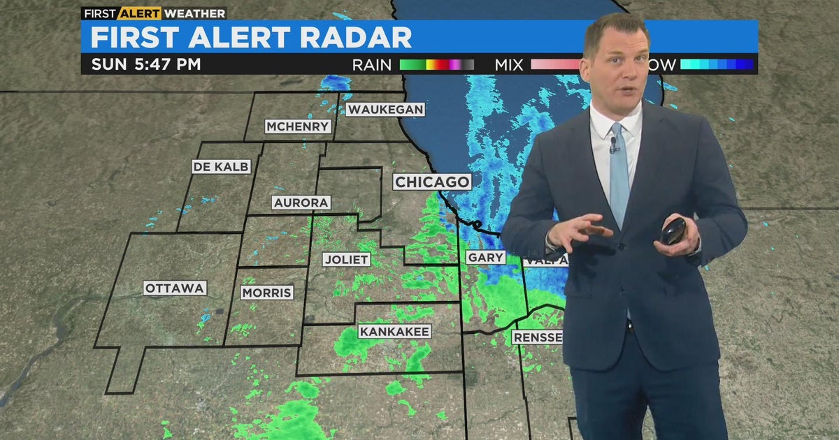 Chicago First Alert Weather: Rain, snow expected early Monday - CBS Chicago