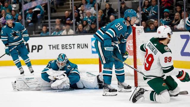 Sharks lose to Wild 