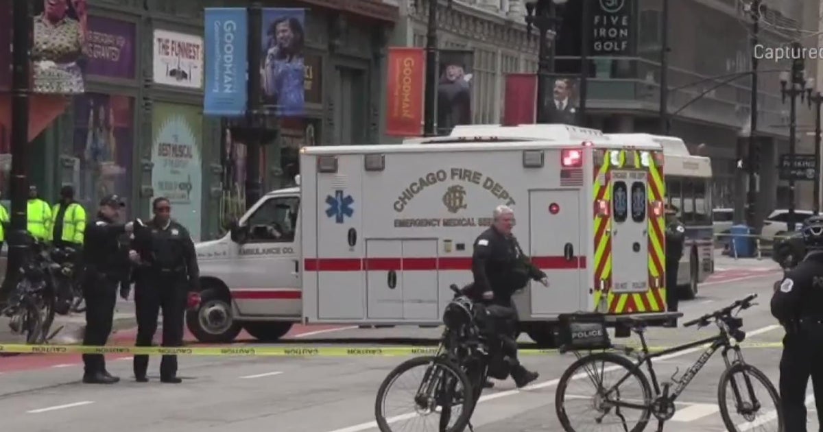 2 men shot in the Loop as crowds gather for river dyeing CBS Chicago