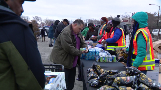 South Side food giveaway 