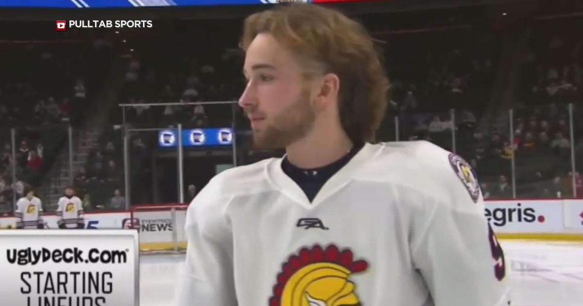Hockey hair, even players of color go with the flow