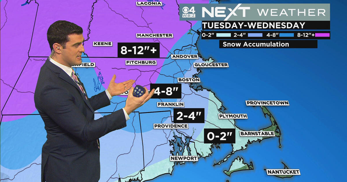 Next Weather WBZ morning forecast for March 13 CBS Boston