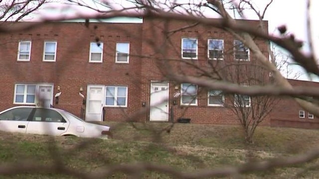 Police car with emergency lights - law enforcement concept 