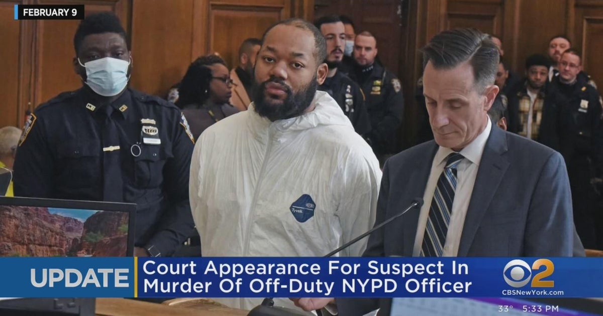 Suspect in killing of NYPD Officer Adeed Fayaz pleads not guilty - CBS ...
