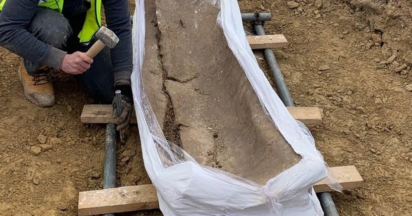 El hallazgo de los restos de un aristócrata romano en un antiguo ataúd de plomo en Inglaterra: «Realmente genial»