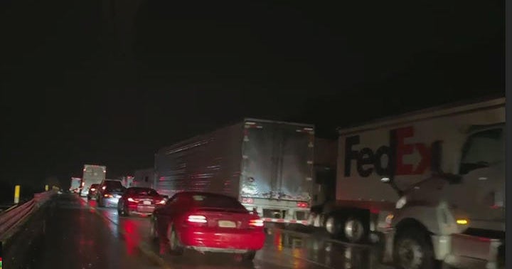 Jackknifed big rig creates massive delays on northbound I680 CBS San
