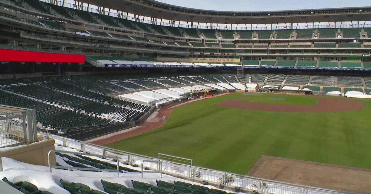 Twins prep Target Field for home opener CBS Minnesota