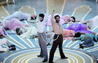 Dancers perform 'Naatu Naatu' from "RRR" at the 95th Academy Awards 