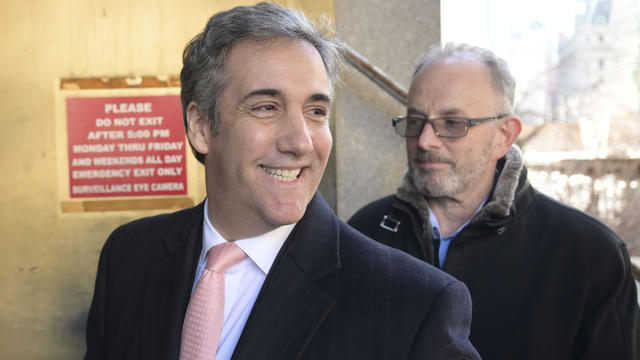 Former Trump lawyer Michael Cohen testifies before grand jury 