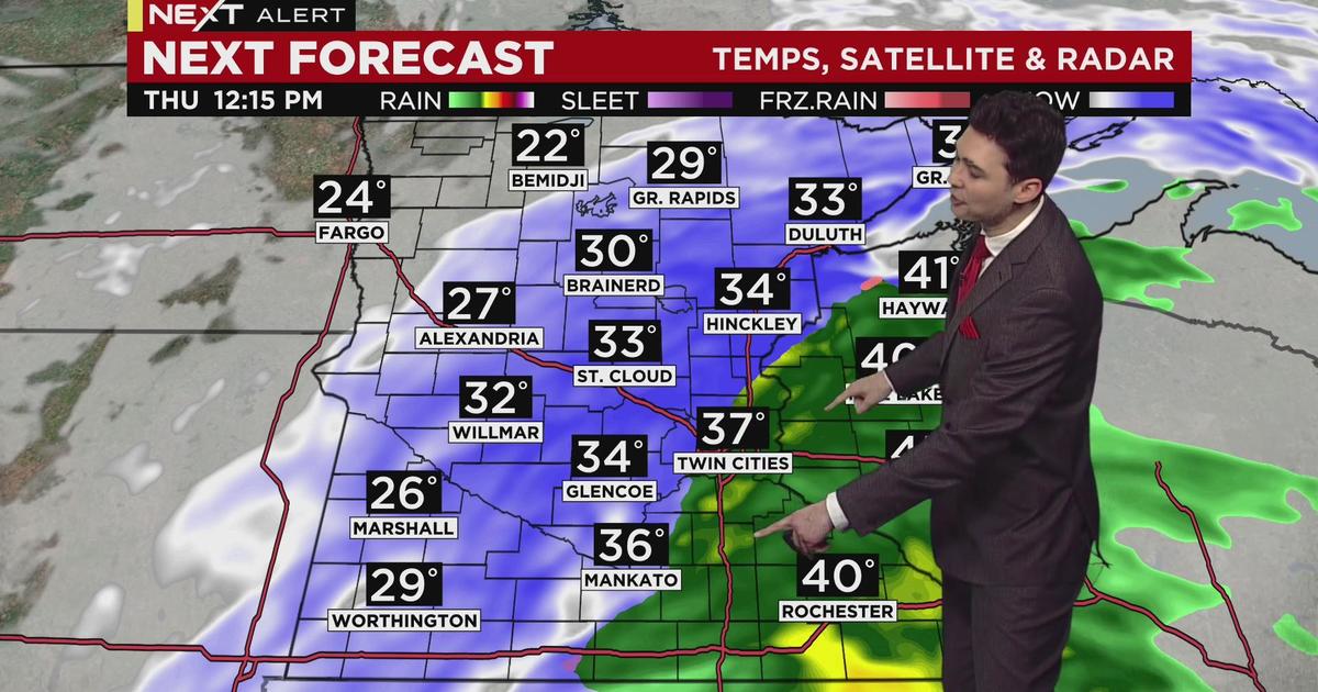 NEXT Weather: Noon report - CBS Minnesota