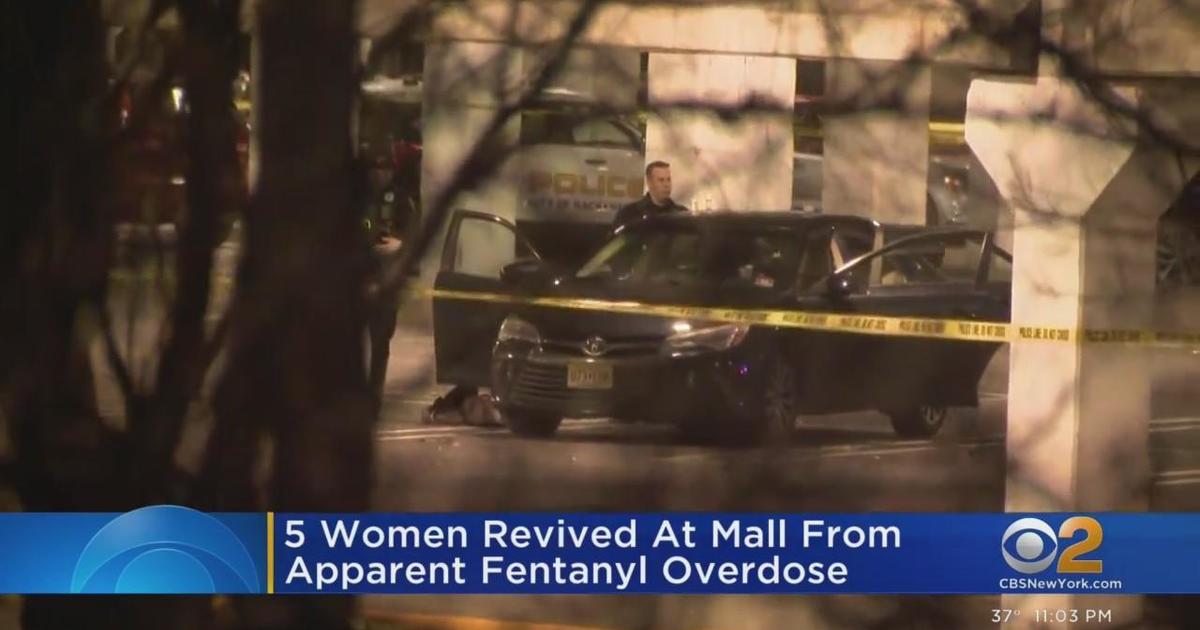 5 women revived at N.J. mall from apparent fentanyl overdose