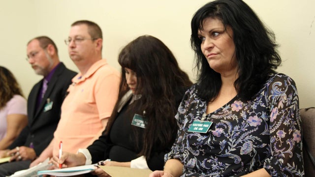 Jodi Heffington at parole hearing