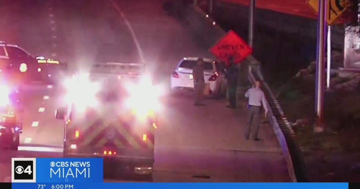 Shooting on Northbound I-95 under investigation - CBS Miami