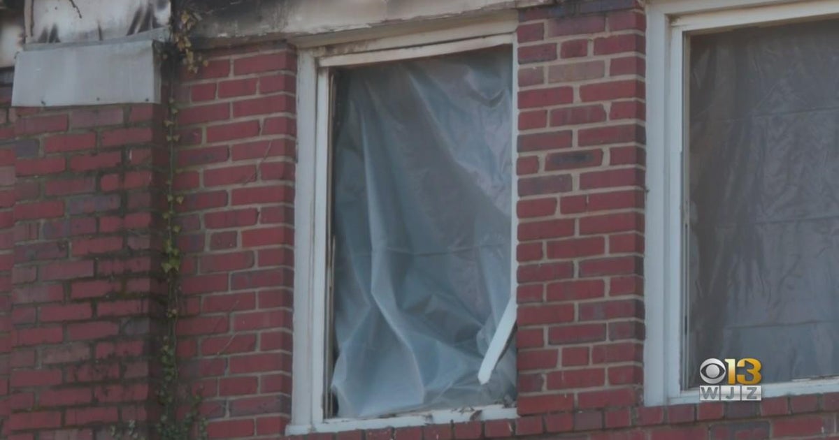 Woman found dead inside home after fire in Northeast Baltimore - CBS ...