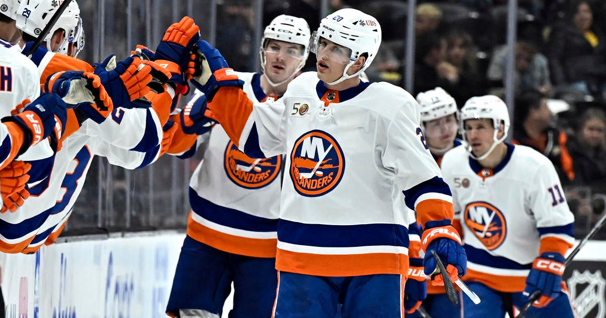 Palmieri, Nelson lead Islanders' 6-3 rout of Anaheim Ducks - CBS Los ...