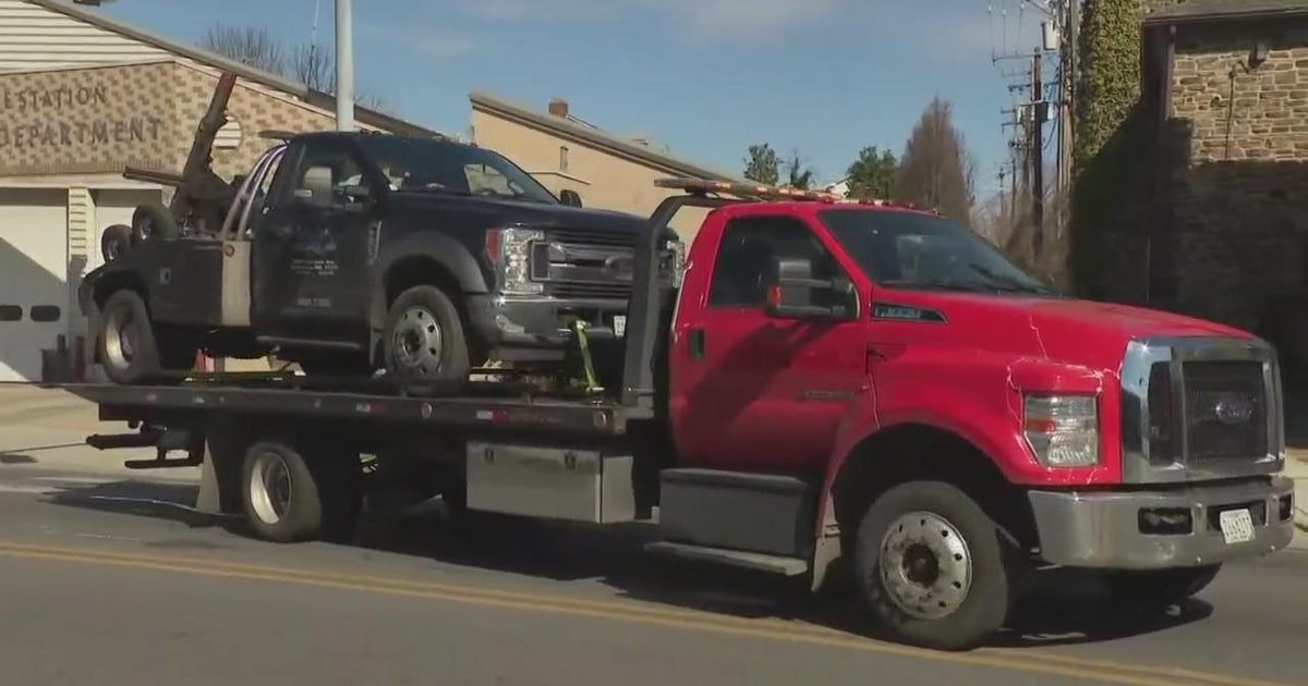 Tow truck driver shot on the job in Northwest Baltimore - CBS Baltimore