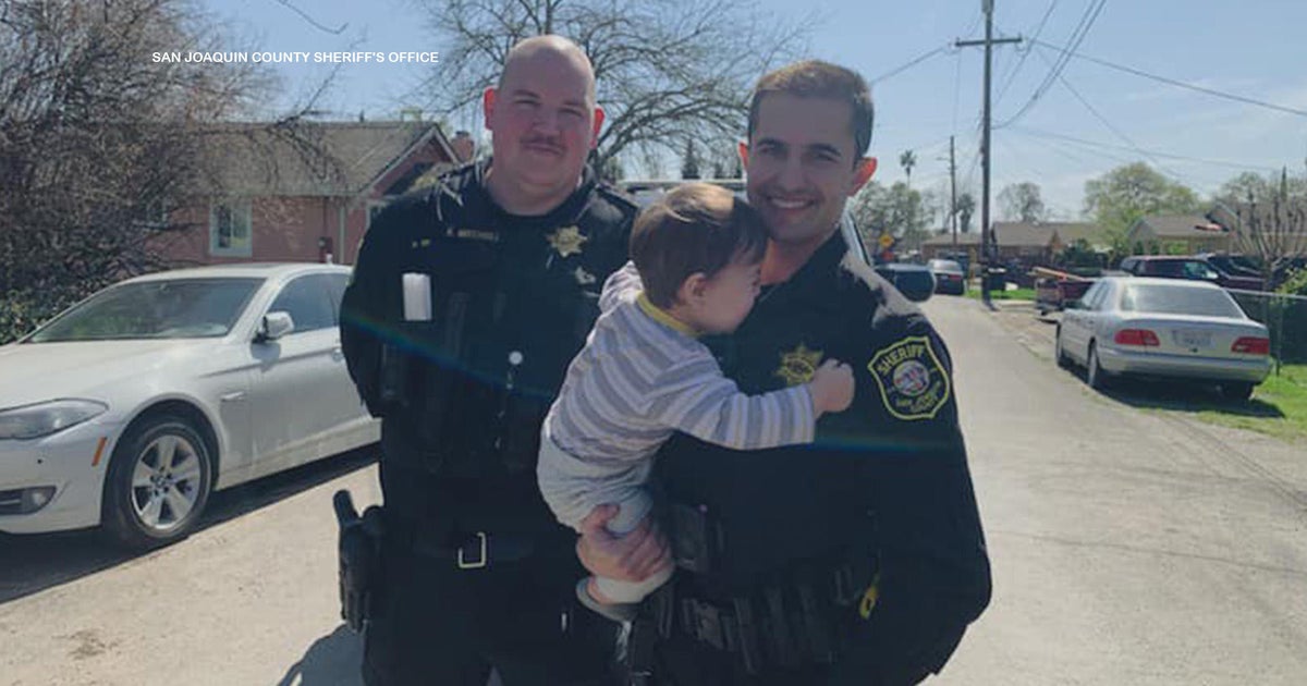 Deputies, firefighters come to the rescue after dog accidentally locks baby in east Stockton car