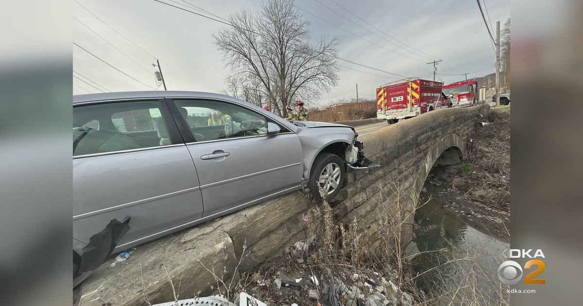 Two children hurt in crash in Elizabeth Township - CBS Pittsburgh