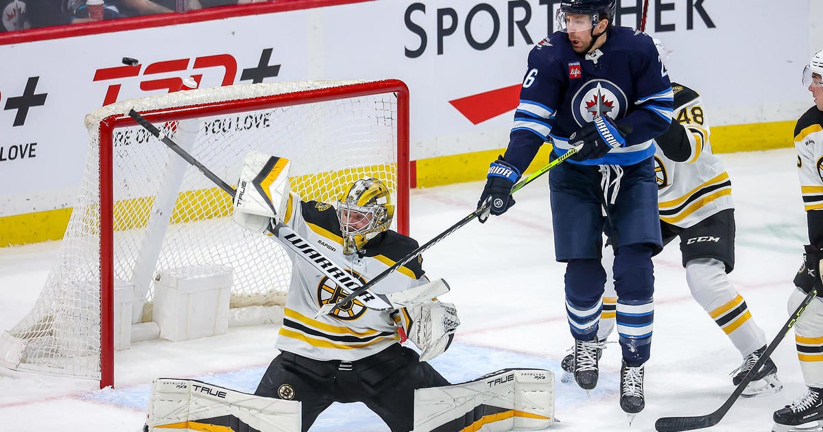 Swayman makes 36 saves, NHL-leading Bruins beat Jets 3-0 - CBS Boston