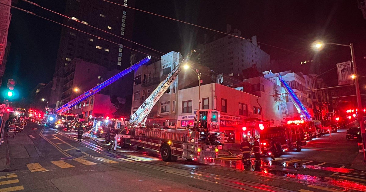 2-alarm residential fire near downtown San Francisco injures 1 ...