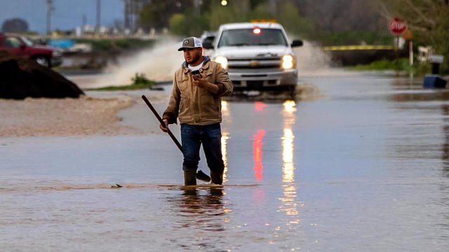 Flooding in Tulare County, CA. 