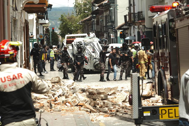 Earthquake in Ecuador and Peru kills at least 14, causes widespread damage