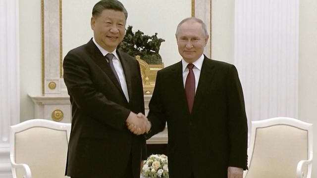 China's leader Xi Jinping meets Putin in Moscow days after Russian leader charged with war crimes