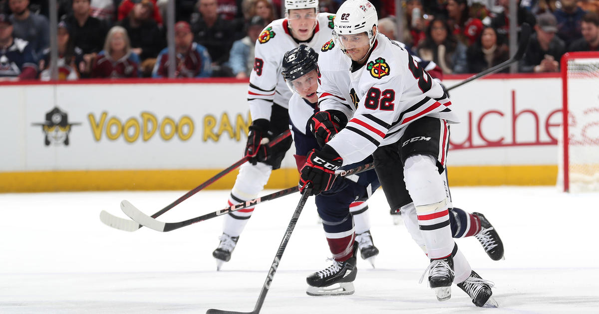 Blackhawks get shut out by Avalanche in Denver