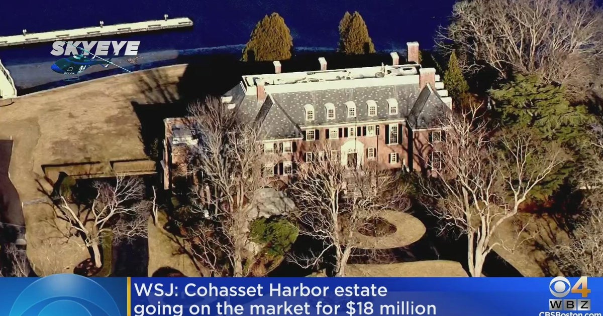 WSJ Cohasset Harbor estate hitting market for 18 million CBS Boston