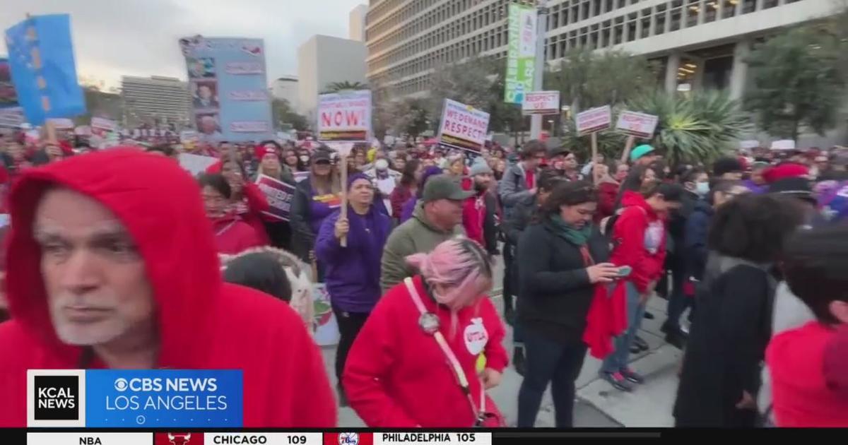 LAUSD, unions fail to reach agreement to prevent strike - CBS Los Angeles