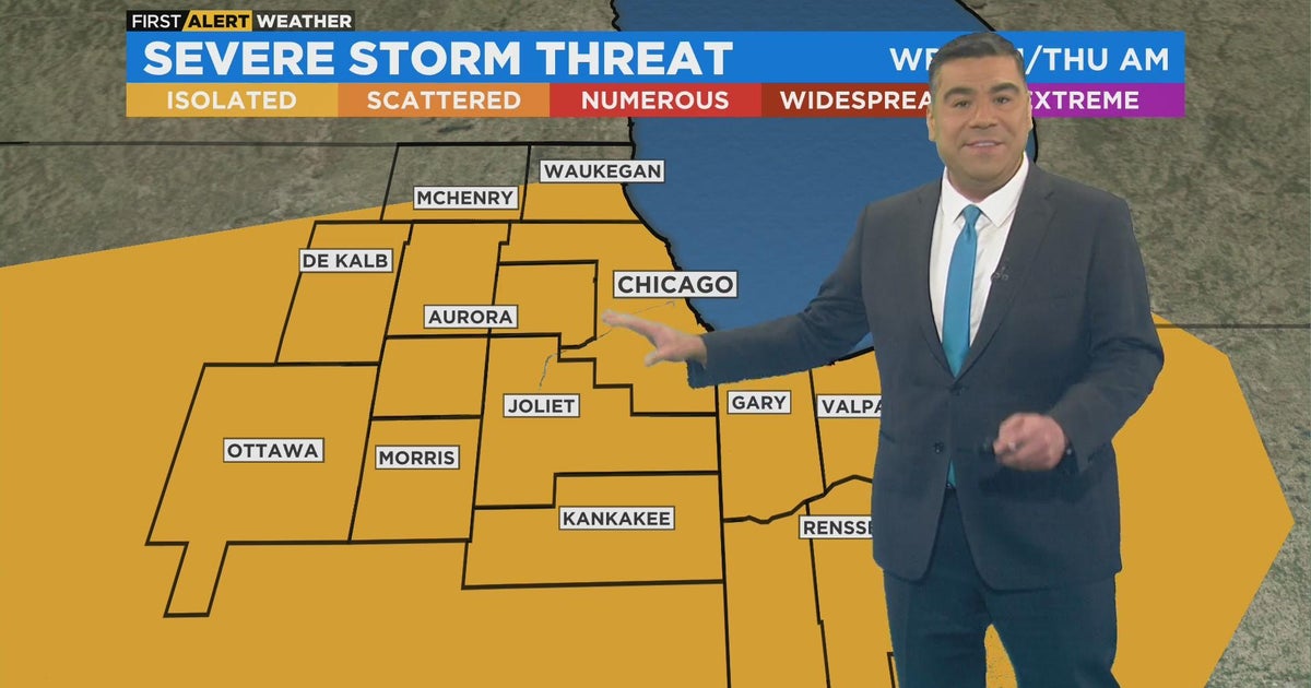 Chicago First Alert Weather Wet Wednesday CBS Chicago