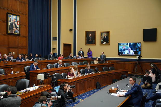 Shou Zi Chew testifies before the House Energy and Commerce Committee on Thursday, March 23, 2023. 