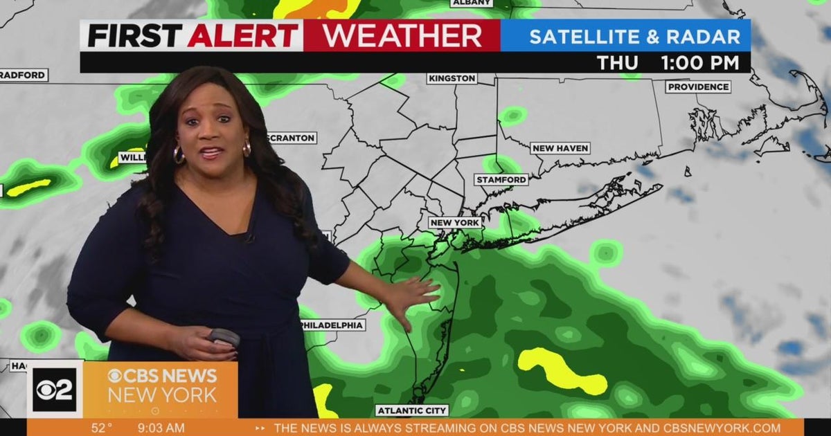 First Alert Weather: CBS2's 3/23 Thursday update at 9 a.m. - CBS New York