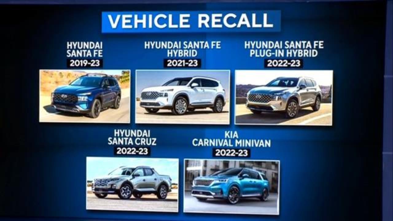 Hyundai, Kia recall vehicles due to fire risks, tell owners to park cars outside - CBS News